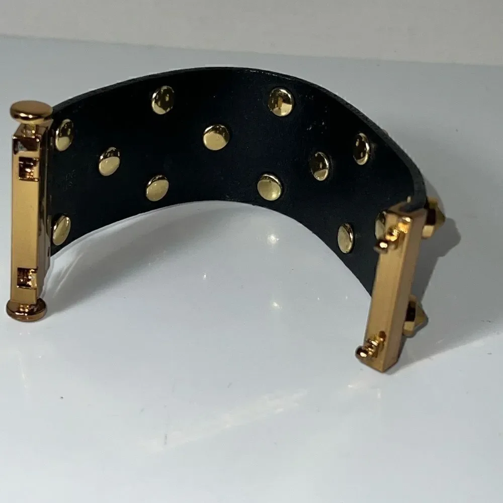 Authentic Tory Burch Leather Cuff Bracelet
